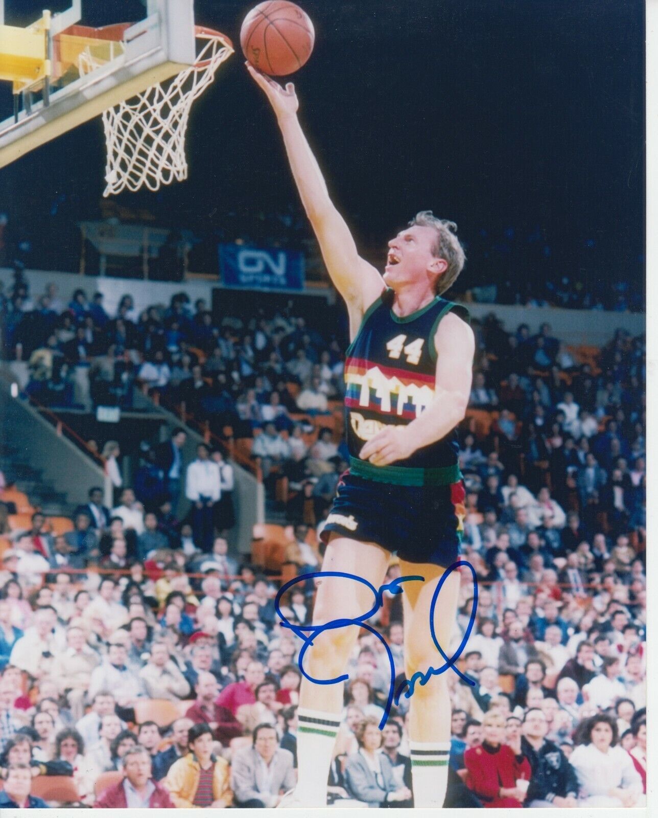 Dan Issel 8x10 Signed Photo Poster painting w/ COA Denver Nuggets #1