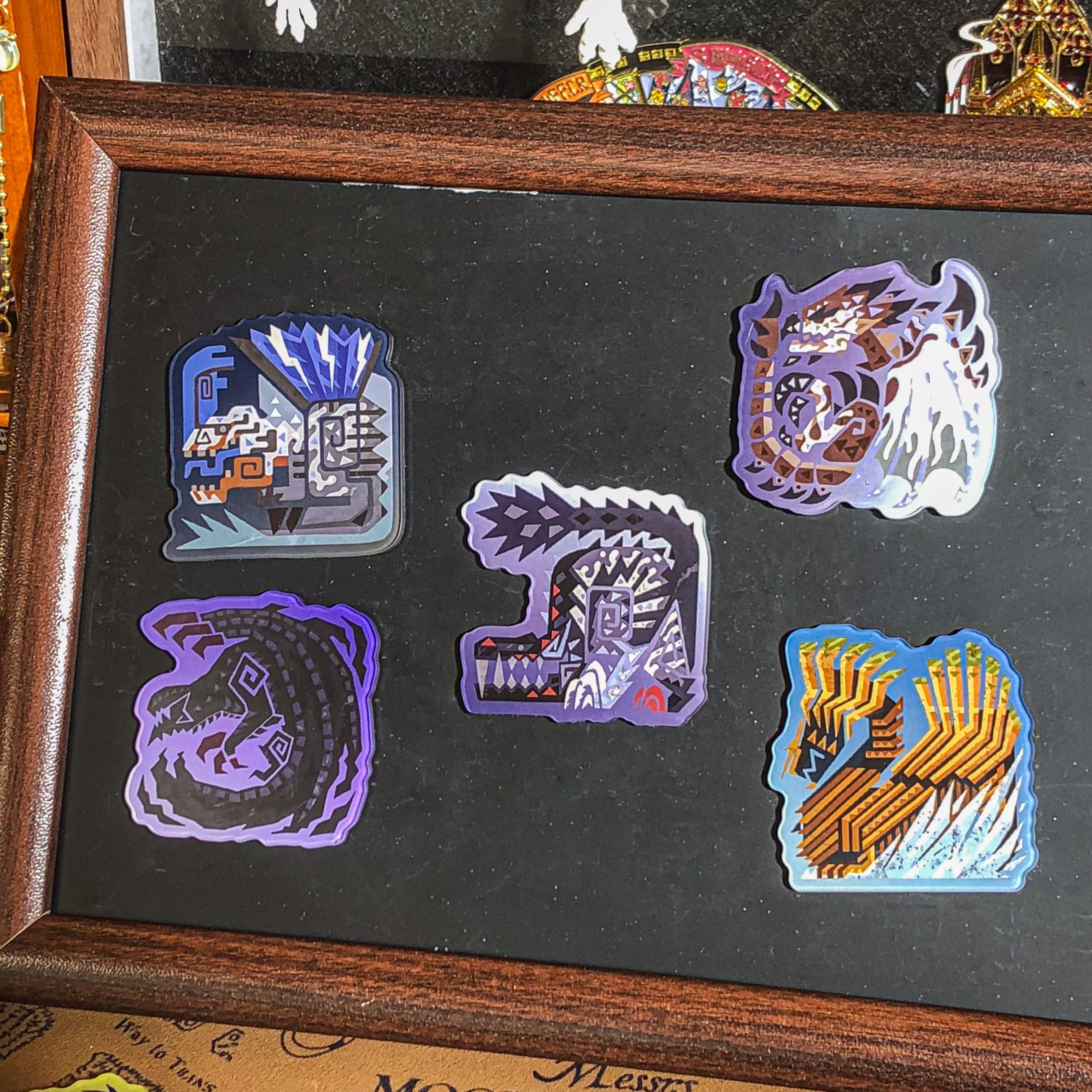 Monster Hunter - Wilds Magnetic Refrigerator Magnets