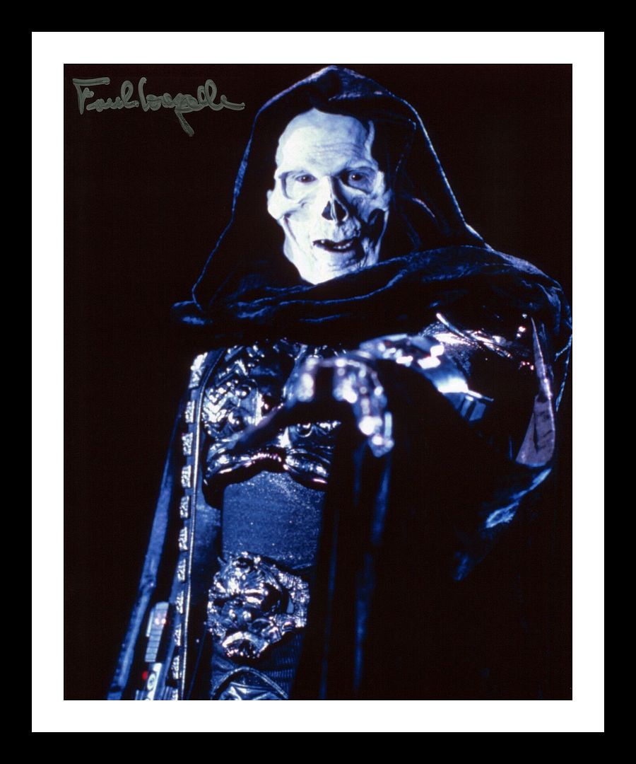 Frank Langella - Skeletor - Masters Of The Universe Signed & Framed Photo Poster painting