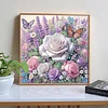 Diamond Painting-DIY Crystal Rhinestone Flower and Butterfly