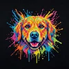 (Multi-Style)Colorful Neon Animals Collection-14CT Stamped/Counted Cross Stitch 30*30cm