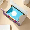 DIY Diamond Art Tissue Box Holder Butterfly PU Leather Diamond Art Desktop Organizer Resin Rhinestone Storage Organizers Gem Art Home Office Decor Craft Gift