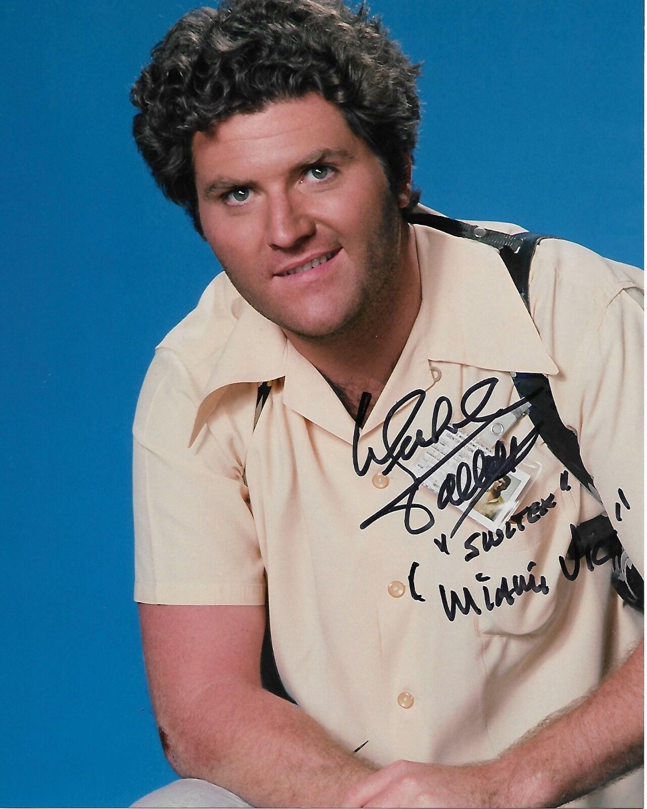 MICHAEL TALBOTT MIAMI VICE AUTOGRAPHED Photo Poster painting SIGNED 8X10 #3 WROTE STAN SWITEK