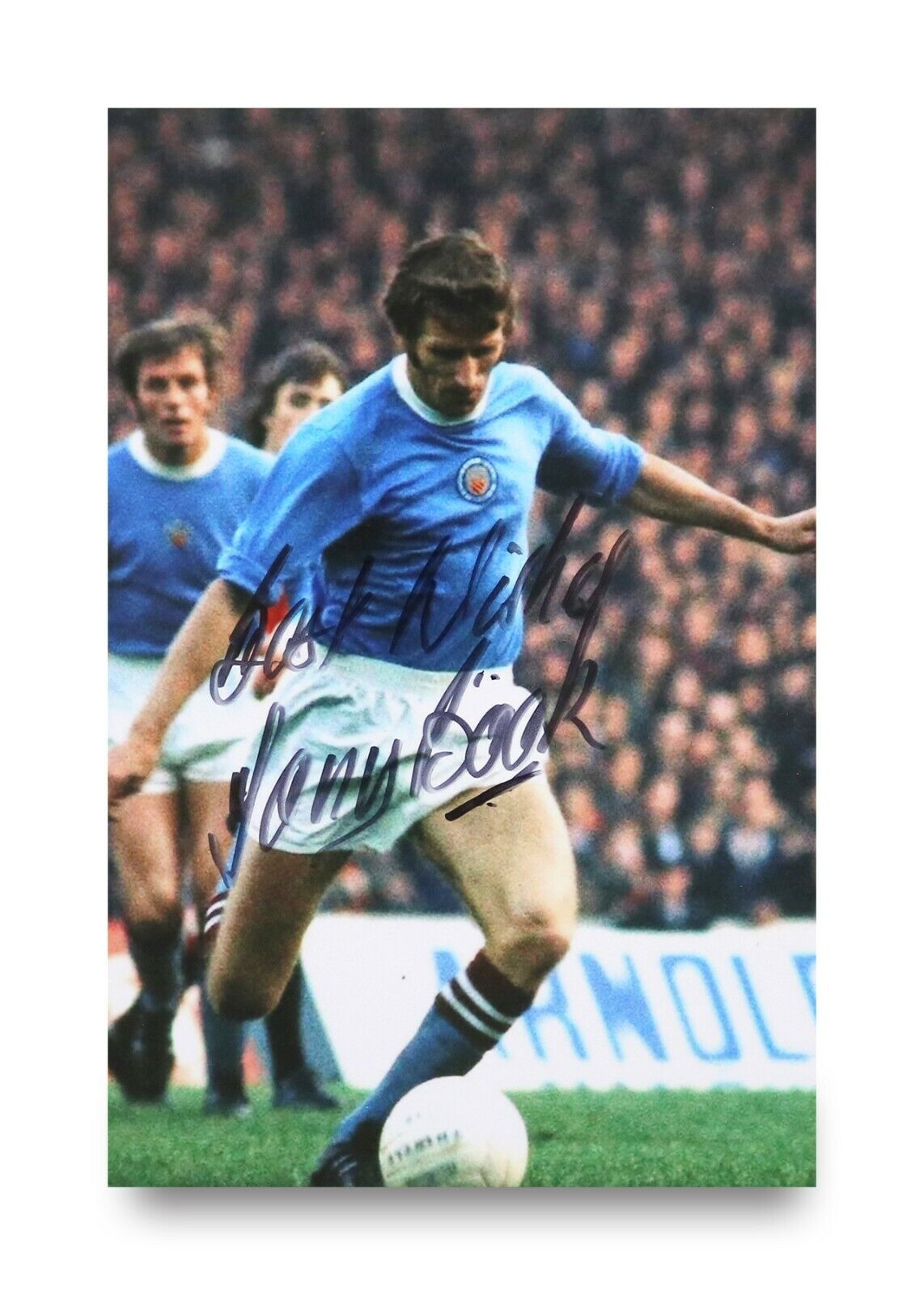 Tony Book Signed 6x4 Photo Poster painting Manchester City Genuine Autograph Memorabilia + COA