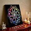 DIY Pearl Painting Mandala for Home Wall Decor with Frame(25x25cm)