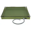 Portable Shower Pan with Drain Hose Foldable Shower Base for Indoor and Outdoor