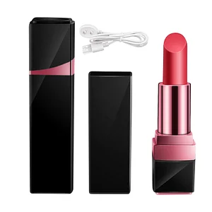 Mini AV Stick Lipstick Egg – Magnetic Suction Rechargeable Vibration Masturbator Adult Sex Toy