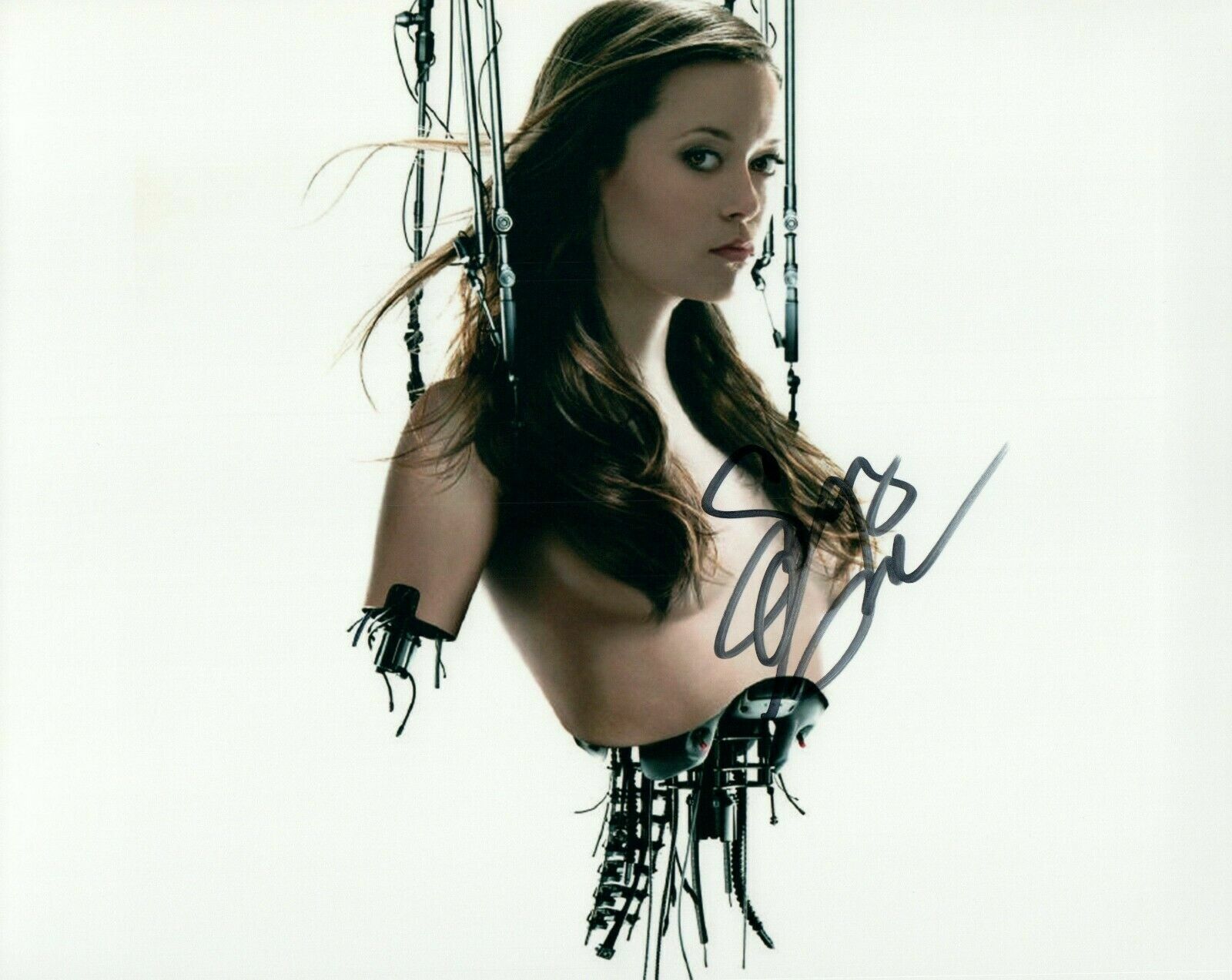 SUMMER GLAU * HIGH QUALITY * 8x10 HAND SIGNED W/COA Photo Poster painting HOT !