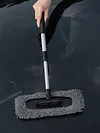 Windshield Cleaner Tool Telescopic Car Window Cleaner for Car Mirrors & Glass