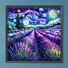 Diamond Painting-5D Full Round Drill Lavender(40x40cm)