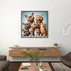 Funny Cat-Full Round Diamond Painting 30*30CM