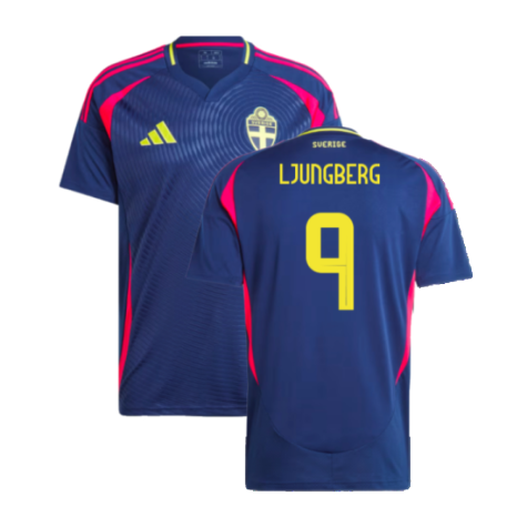 Schweden Freddie Ljungberg 9 Away Trikot 2024-2025