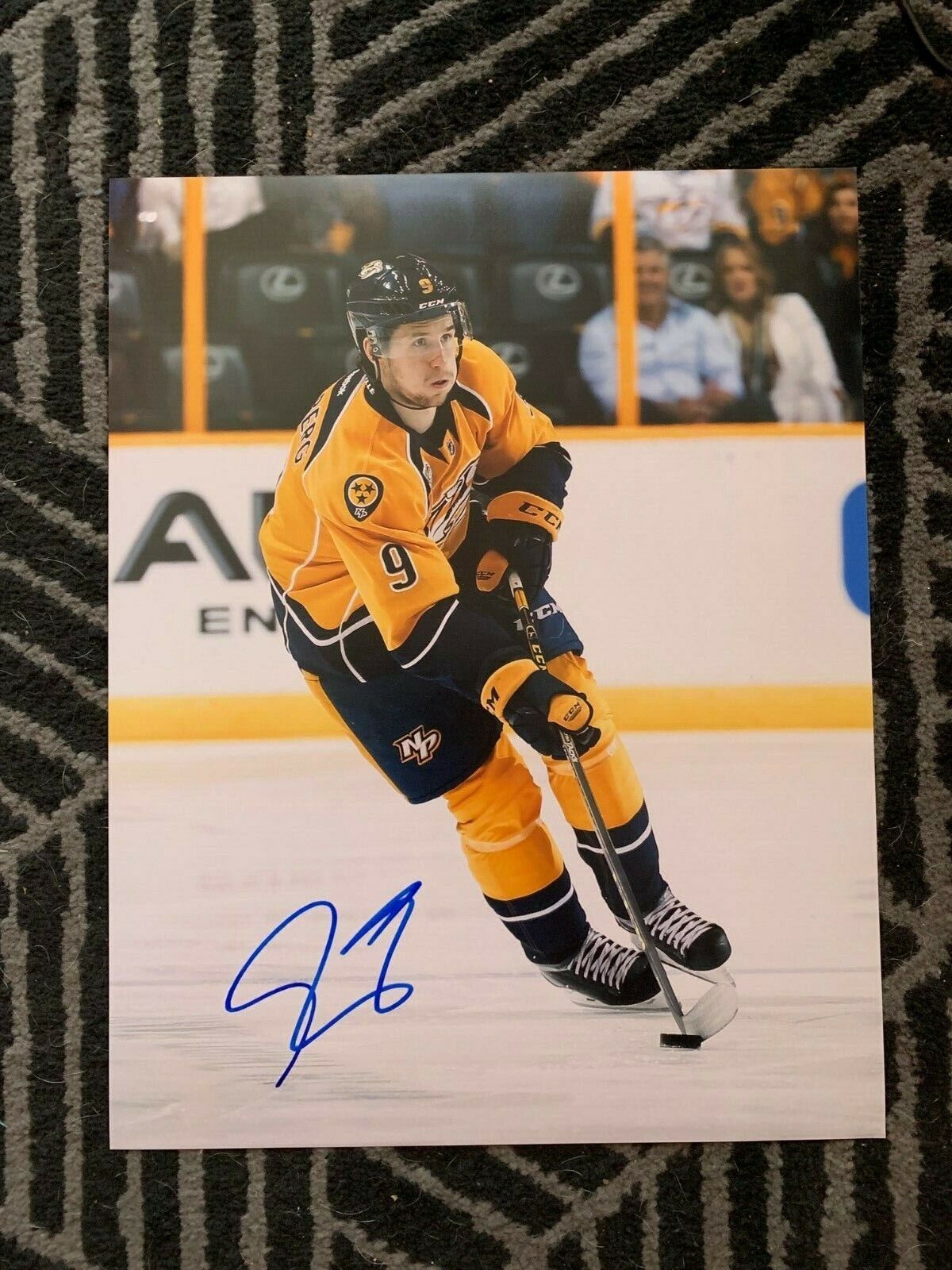 Nashville Predators Filip Forsberg Signed Autographed 11x14 Photo Poster painting COA