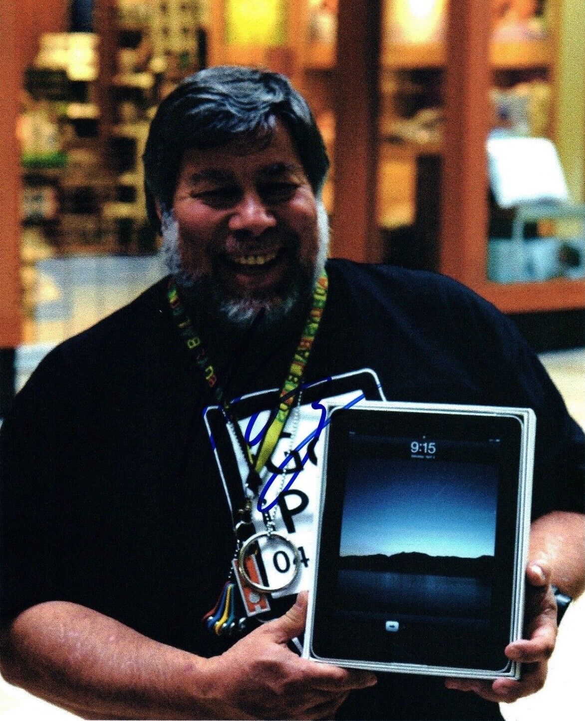 Steve Wozniak Signed Autograph 8x10 Photo Poster painting Apple Co-Founder Woz COA VD