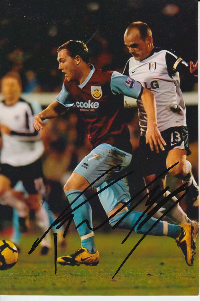 BURNLEY HAND SIGNED KEVIN MCDONALD 6X4 Photo Poster painting 1.