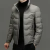 New multi-color stand collar fashionable and versatile 90 white duck down jacket