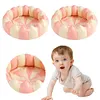 Inflatable Swimming Pool Blow-Up Pool Portable for Indoor Outdoor (Pink 120#)