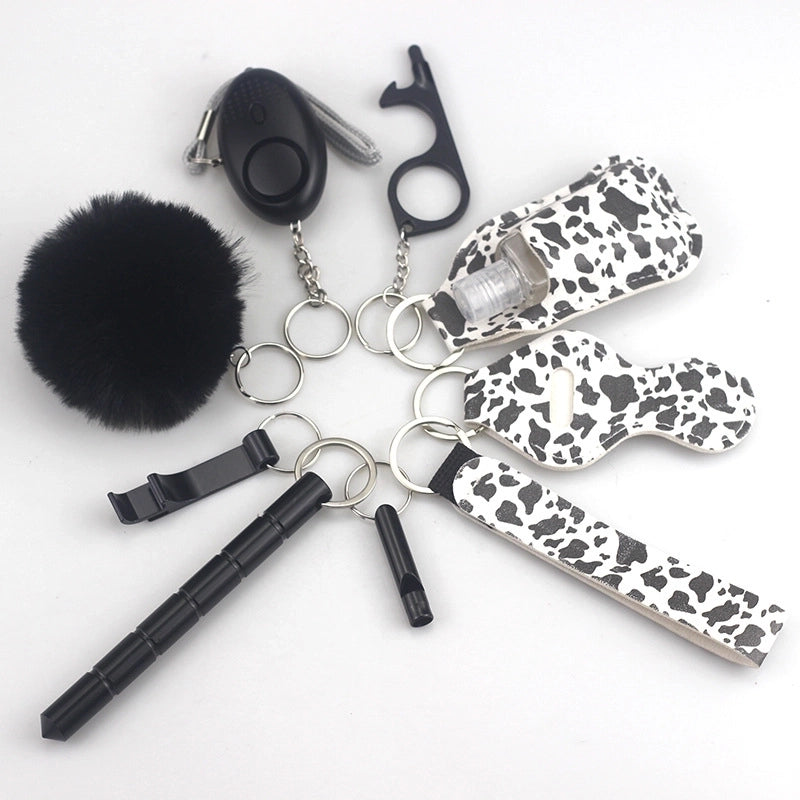 Original Design Self-defense Sunflower Self-defense Self-defense Metal Bag Pendant Self-defense Keychain