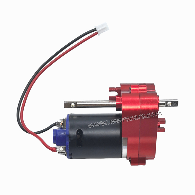 MN Model MN-82T RC Truck PARTS Upgraded 370 Motor Metal Gearbox