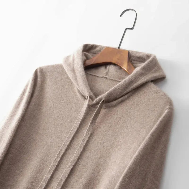 Gavino 100% Cashmere Hoodie