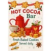 Hot Cocoa Coffee Bar-11CT Stamped Cross Stitch 40*60cm (Big Size)