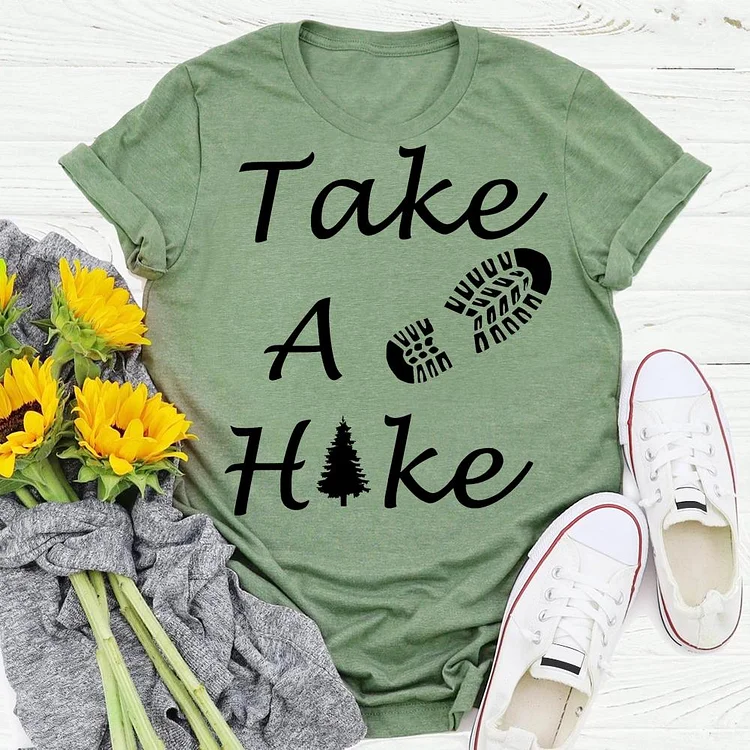 take a hike hikingT-shirt Tee -04507-Annaletters
