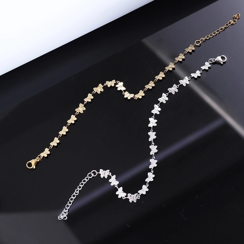 Minimalist Butterfly 304 Stainless Steel Bracelets In Bulk