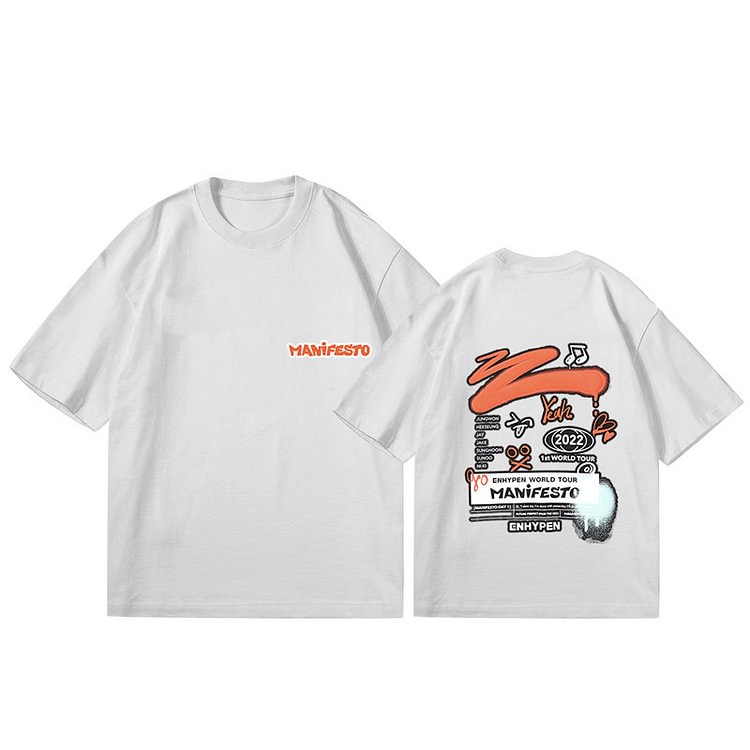 ENHYPEN World Tour Manifesto T-shirt
