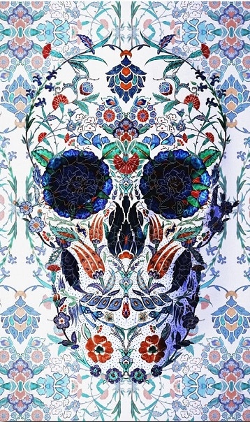 

Skull With Mandala Of Flowers – Paint By Numbers - 40*50CM, 501 Original