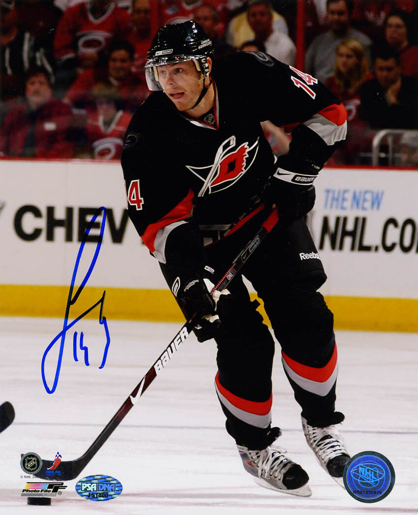 Sergei Samsanov SIGNED 8x10 Photo Poster painting Carolina Hurricanes PSA/DNA AUTOGRAPHED