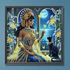 Ägyptische Schönheit 5d DIY Diamant Kunst Malerei Sets Teilbohrer Edelstein Kunst 30x30cm