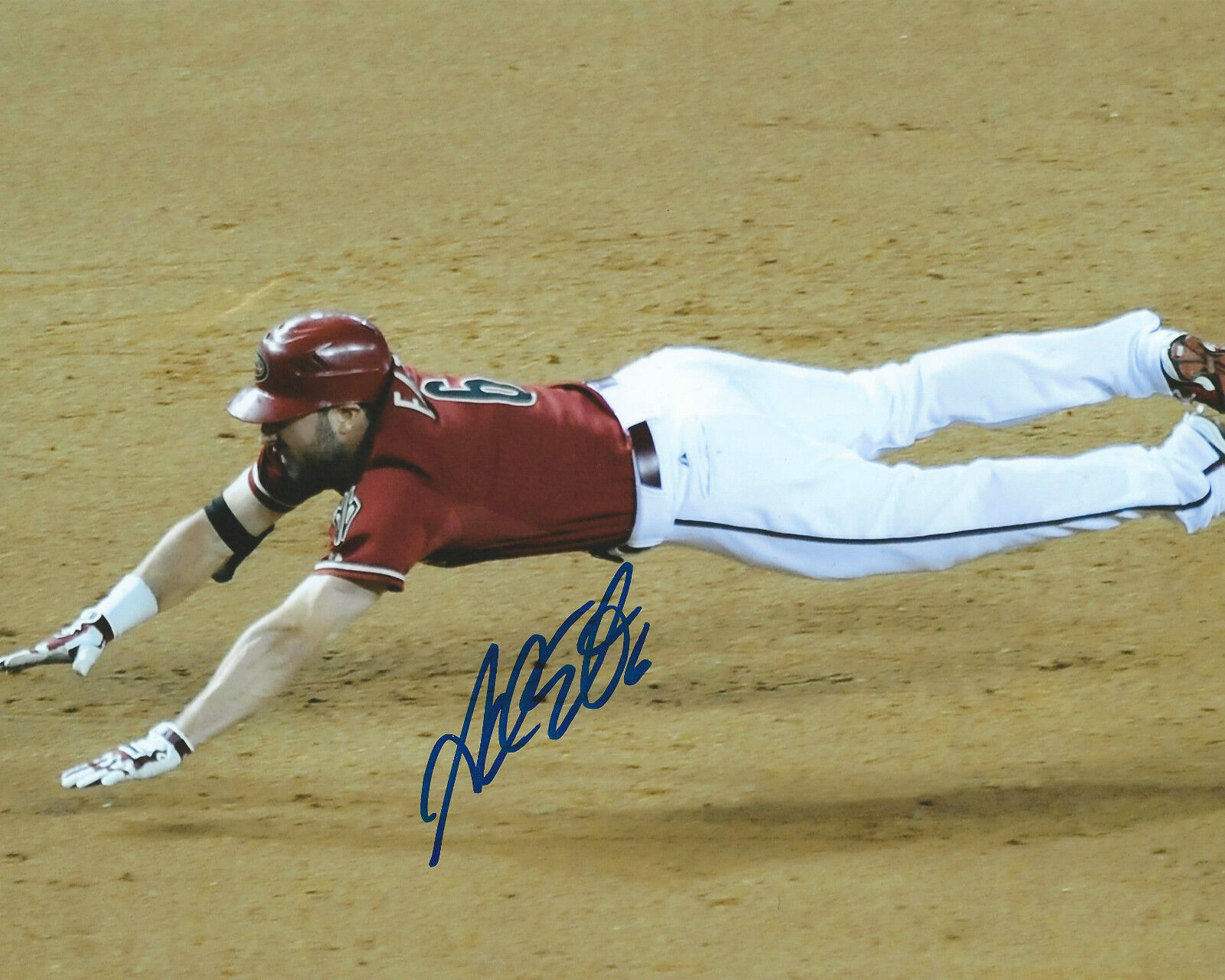 **GFA Arizona Diamondbacks *ADAM EATON* Signed 8x10 Photo Poster painting A1 COA**