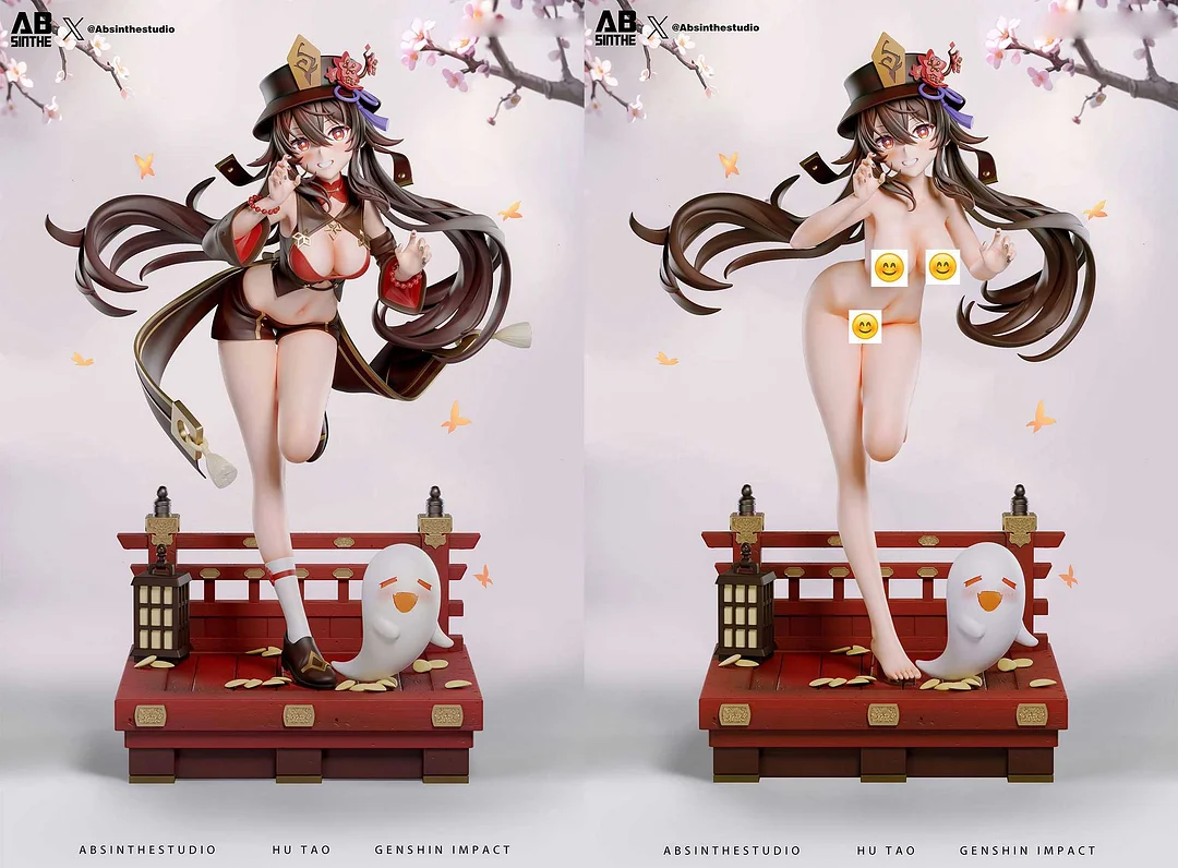 Exquisite Hutao Collectible Figure - Genshin Impact Spiritual Guide Sc –  AiheyStudio