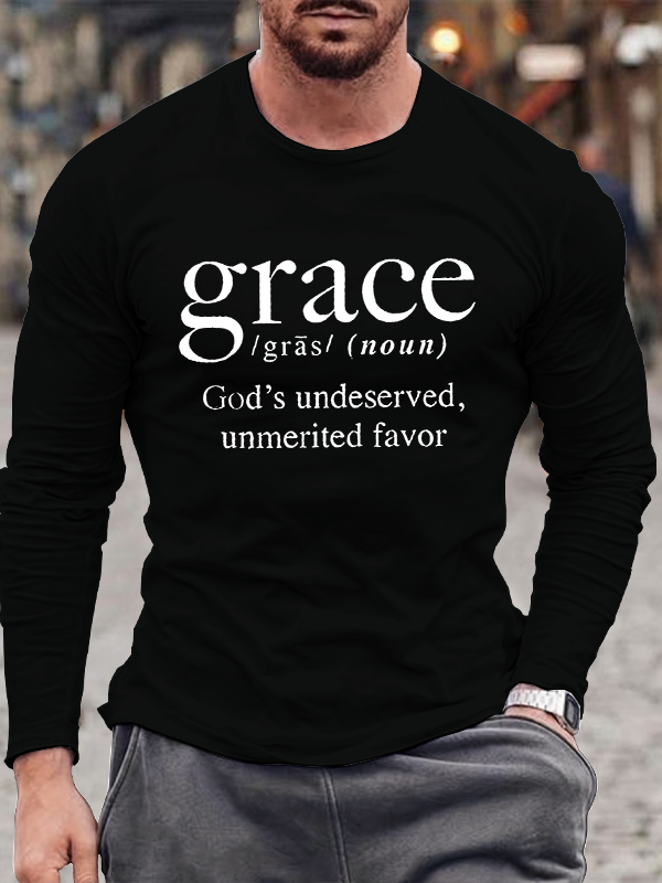 God's Definition of Grace Long Sleeve T-shirt