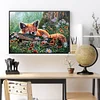 (5 Sizes) Sleepy Fox-Full Square Diamond Painting