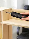 Cordless Electric Screwdriver with 12-Piece Bit Mini Cordless Power Screwdriver Set USB-C Rechargeable for Furniture Assembly Electronics Repair DIY