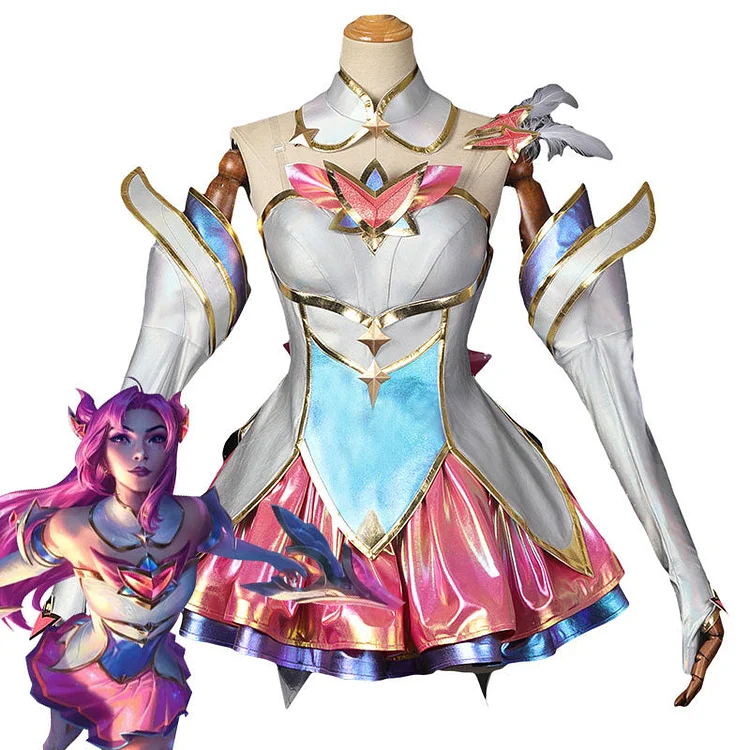 League of Legends LOL Star Guardian 2022 Kaisa Cosplay Costume