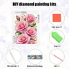 DIY Partial Special Shaped Drill Diamond Painting-Flower