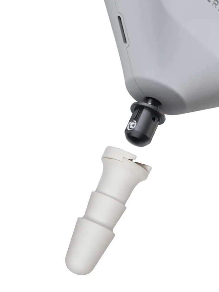 pornhint Pornhint Vac-U-Lock - Theragun Toy Adapter for Massage Guns (WHITE) huge black dildo