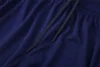 Kids Barcelona 25-26 1/4 Zip Tracksuit Player Version T90- Sapphire Blue Chandal