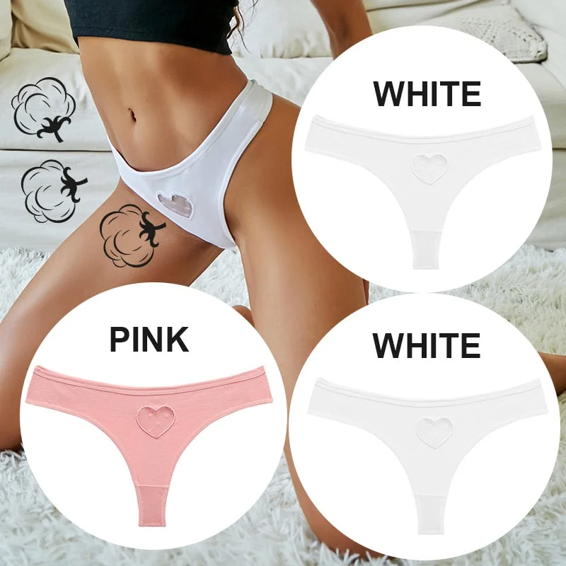 FINETOO 3PCS/Set S-XL Women Panties G-String Underwear Fashion Thong Lingerie Low Rise Panty Sexy Lace T-Back Woman Panties