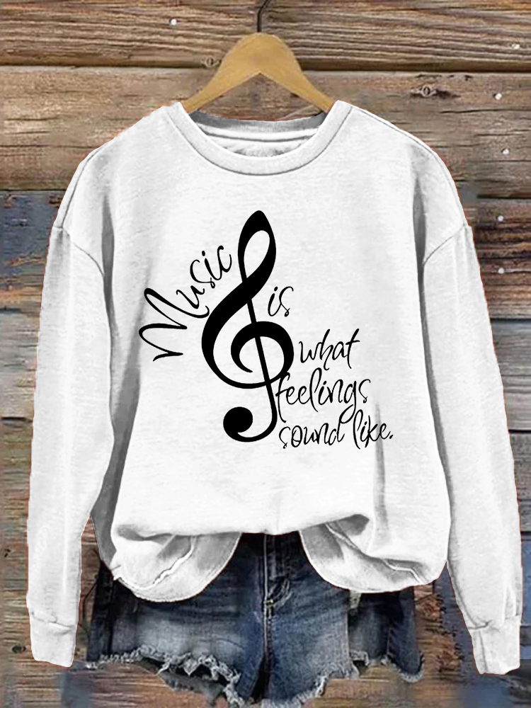 Summer Sheet Music Sweatshirt wearshes