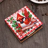 (US Local)5D DIY PU Cardinal Diamond Painting Notecard Box Gem Art Sticky Note Holder