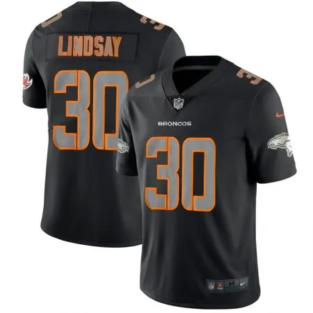 Men's Denver Broncos #30 Phillip Lindsay Black 2018 Impact Limited Stitched NFL Jersey QGR3