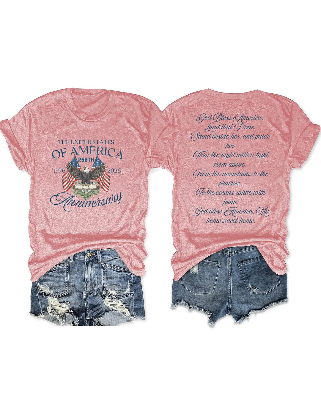 The United States Of America 250th Anniversary T-shirt