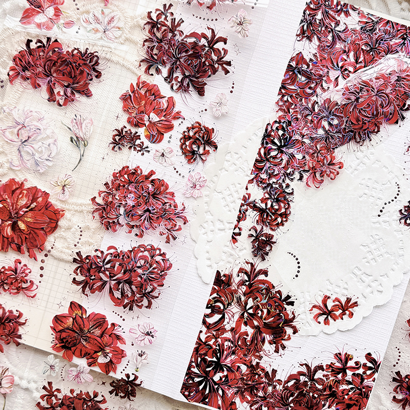 PET 테이프 - 60mm*10m 빈티지 꽃