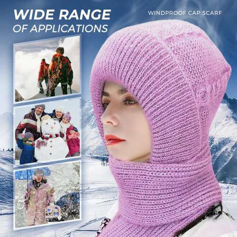 Integrated Ear Protection Windproof Cap Scarf – msheep.com