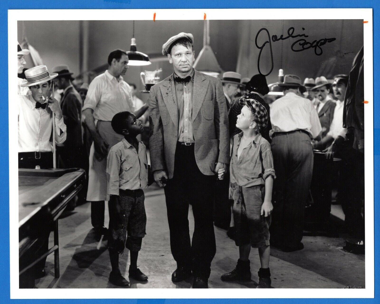 Jackie Cooper Actor Hand Signed Autograph 8x10 Photo Poster painting