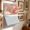 2027 New DIY Diamond Painting Wall Calendar Kit 12-Month Flip Calendar Design Home Decor