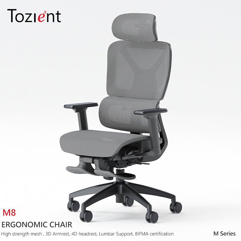 ToZient Ergonomic Office Chair,Adjustable Mechanism, Mesh Back and Seat  Support